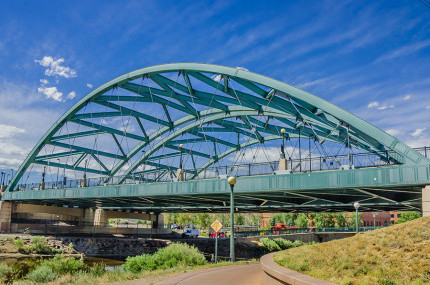 A cool bridge in Denver